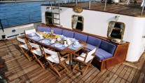 SIR WINSTON CHURCHILL -  Al Fresco Dining on Deck